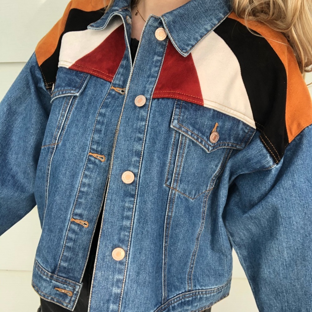 COLORFUL JEAN JACKET